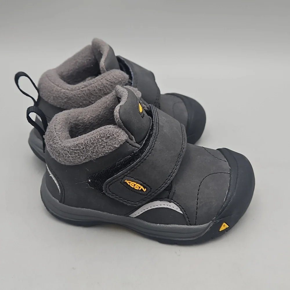 Keen Little Kids' Kootenay III Waterproof Leather Boot Baby Shoes